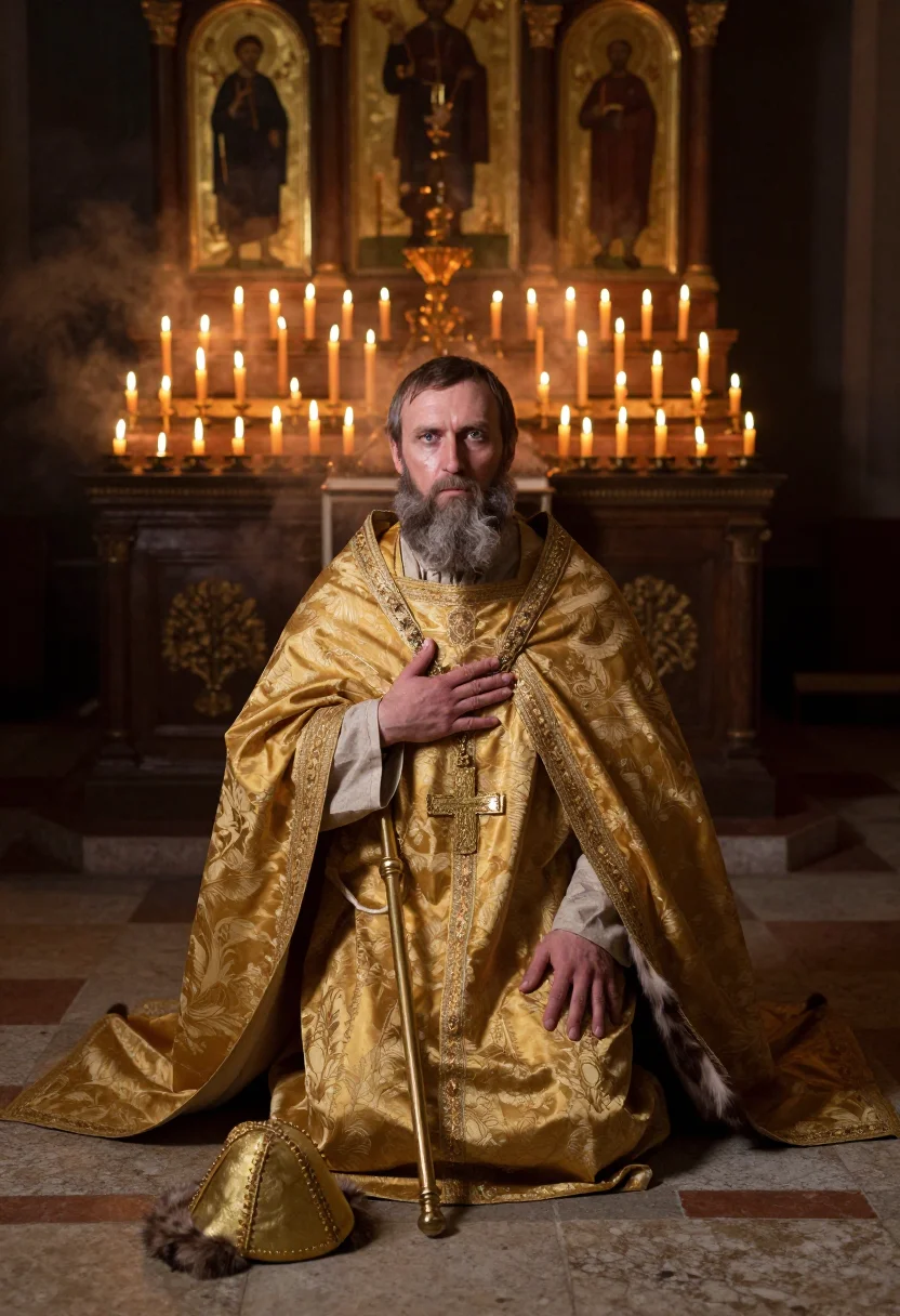 AI ivan the terrible sample — portrait of a man, full-length portrait of an Eastern-Europe