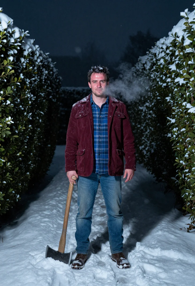 AI jack torrance sample — portrait of a man, full-length portrait of a man of Western-