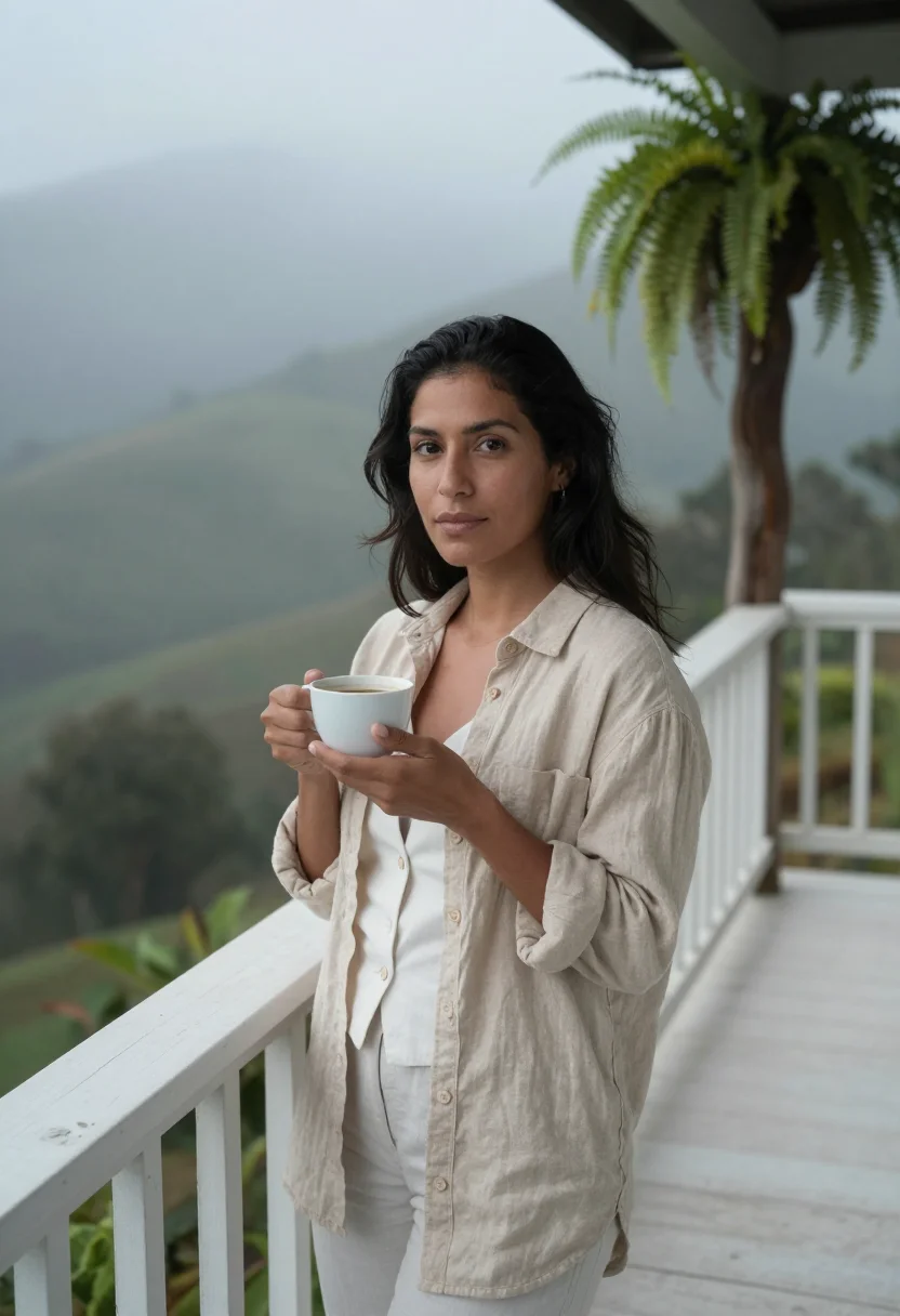 AI jamaica sample — portrait of a woman, half-length portrait of a Latina woman