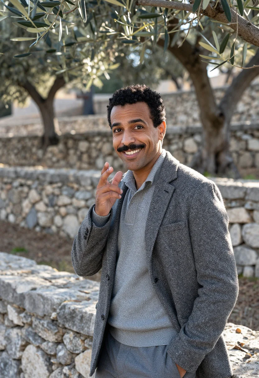 AI james baldwin saint paul de vence january stone sample — portrait of a man, framed tight, head and shoulders, the bod