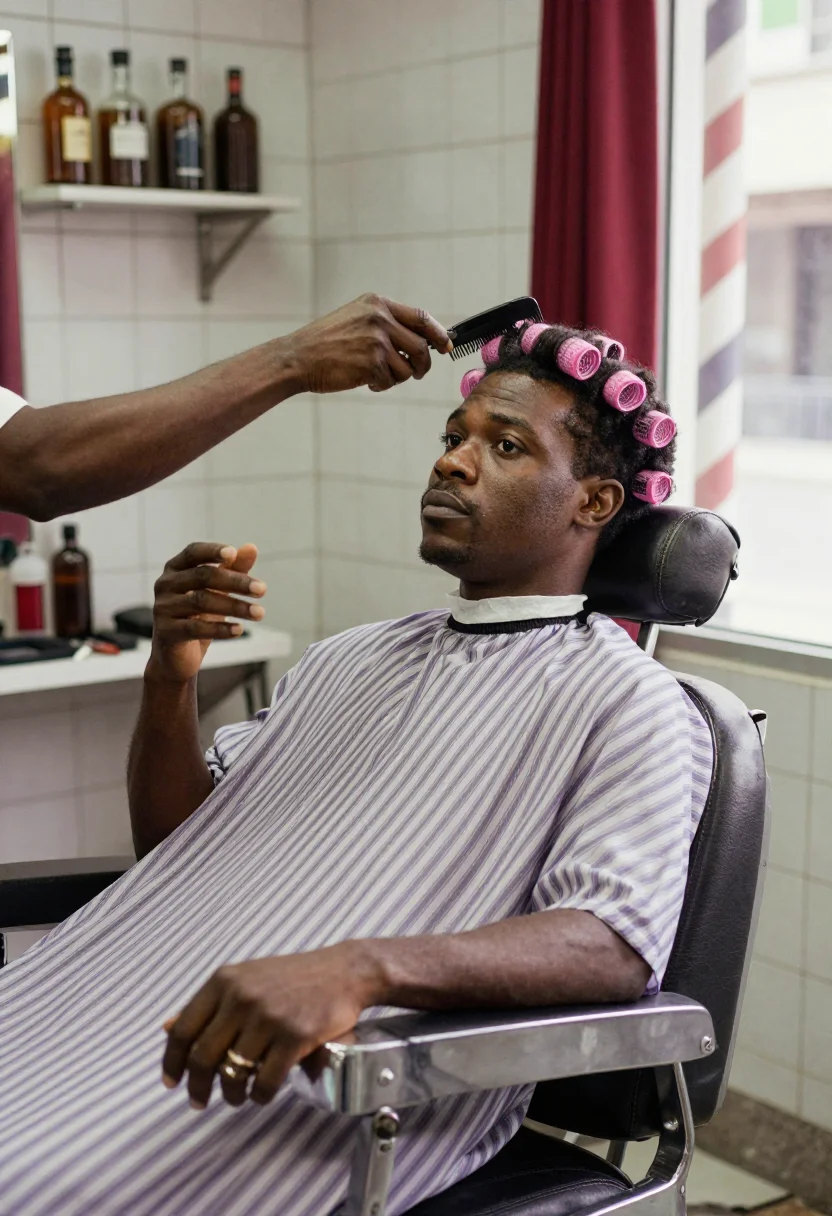 AI james brown sample — portrait of a man, half-length portrait of an African-Americ