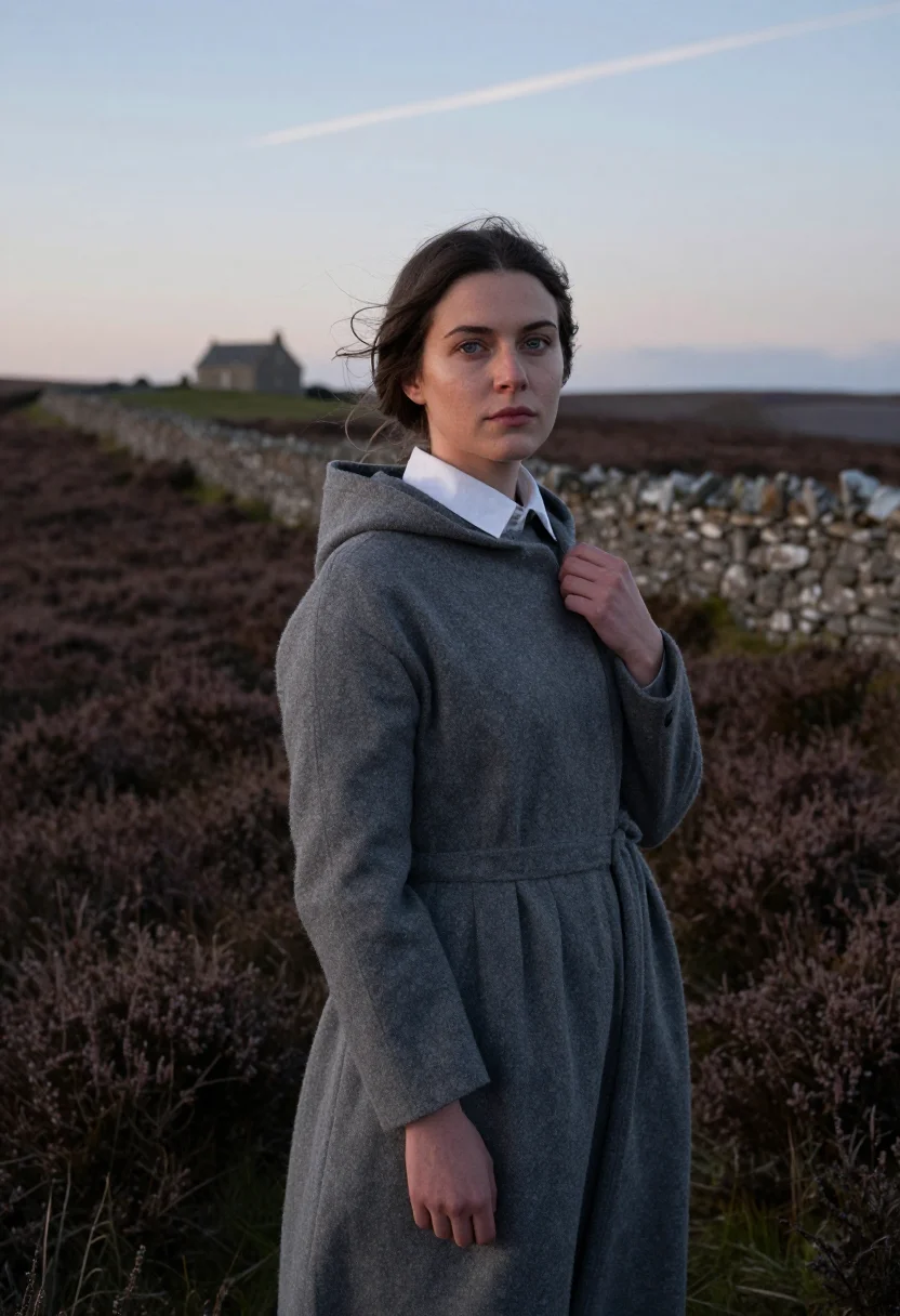 AI jane eyre sample — portrait of a woman, half-length portrait of a Western-Europ