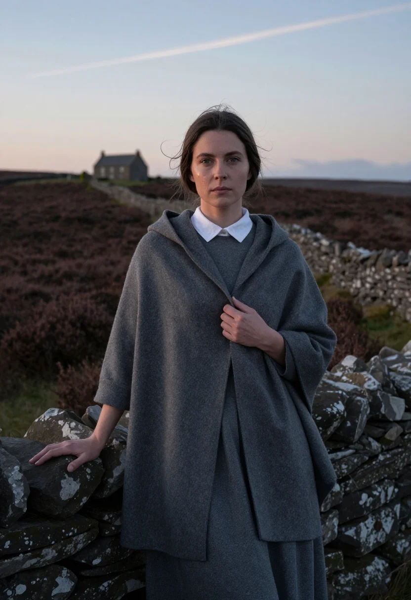 AI jane eyre sample — portrait of a woman, three-quarter-length portrait of a West