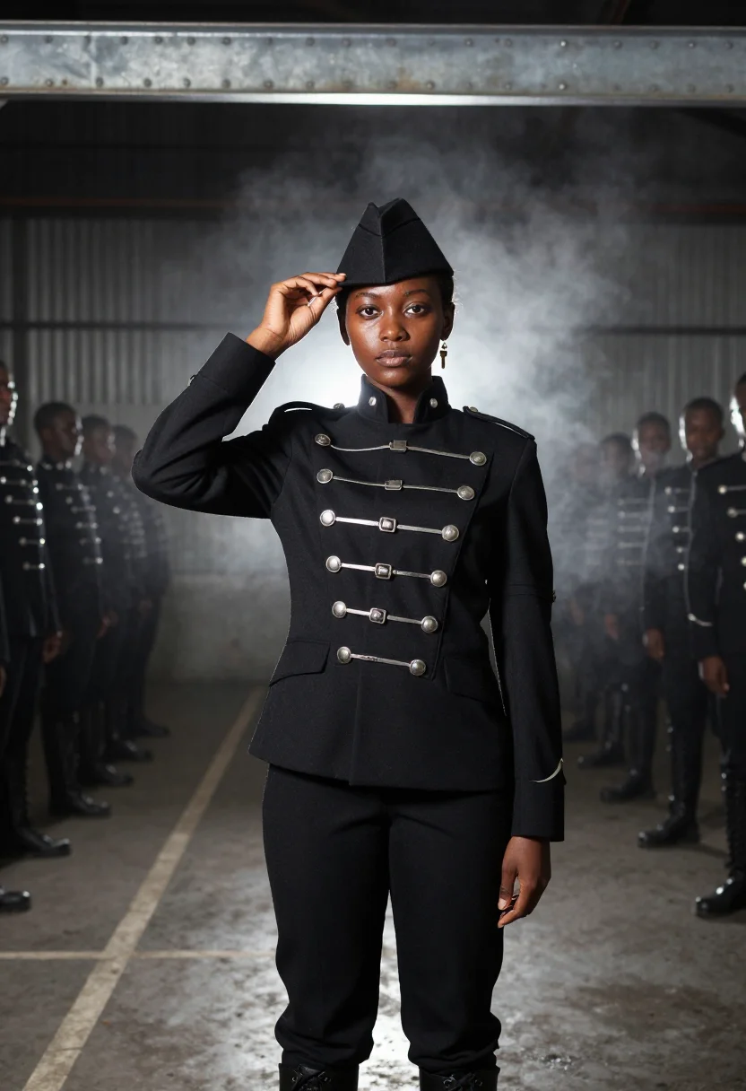 AI janet jackson rhythm nation sample — portrait of a woman, close half-length portrait of a woman o