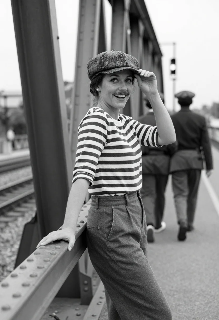 AI jeanne moreau sample — portrait of a woman, half-length portrait of a Western-Europ