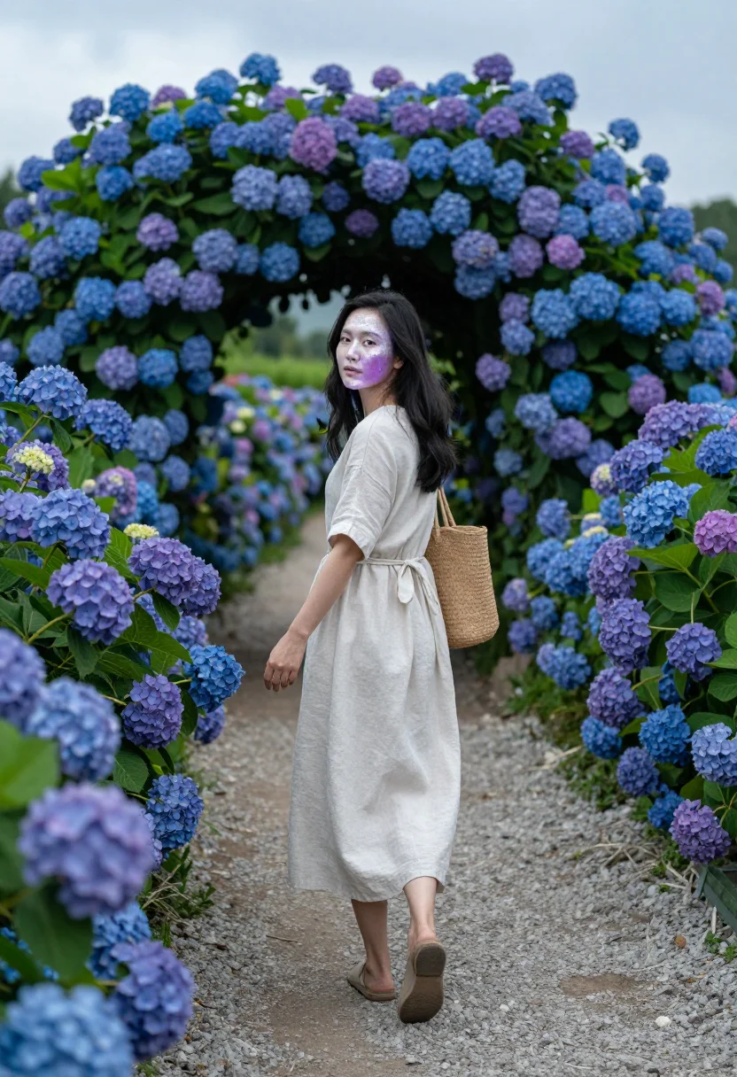 AI jeju sample — portrait of a woman, full-length portrait of a Korean woman