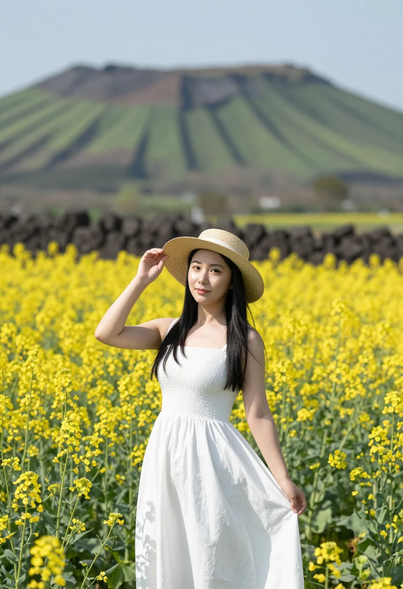 Example portrait from the AI Jeju — Free Preview, Train Once