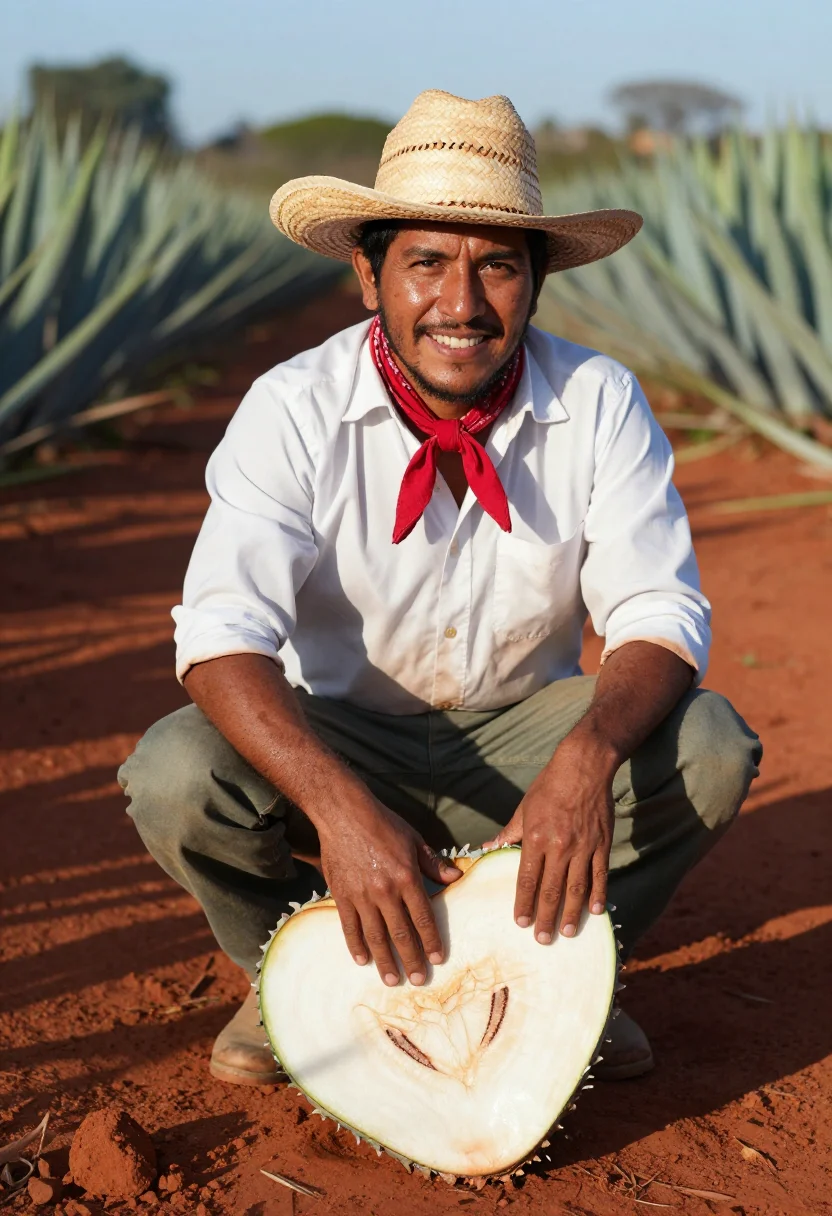 AI jimador sample — portrait of a man, close chest-up portrait of a Mexican man