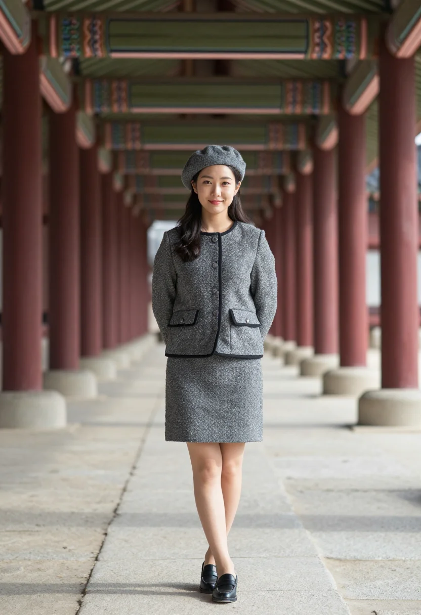 AI jisoo dior sample — portrait of a woman, full-length portrait of a Korean woman