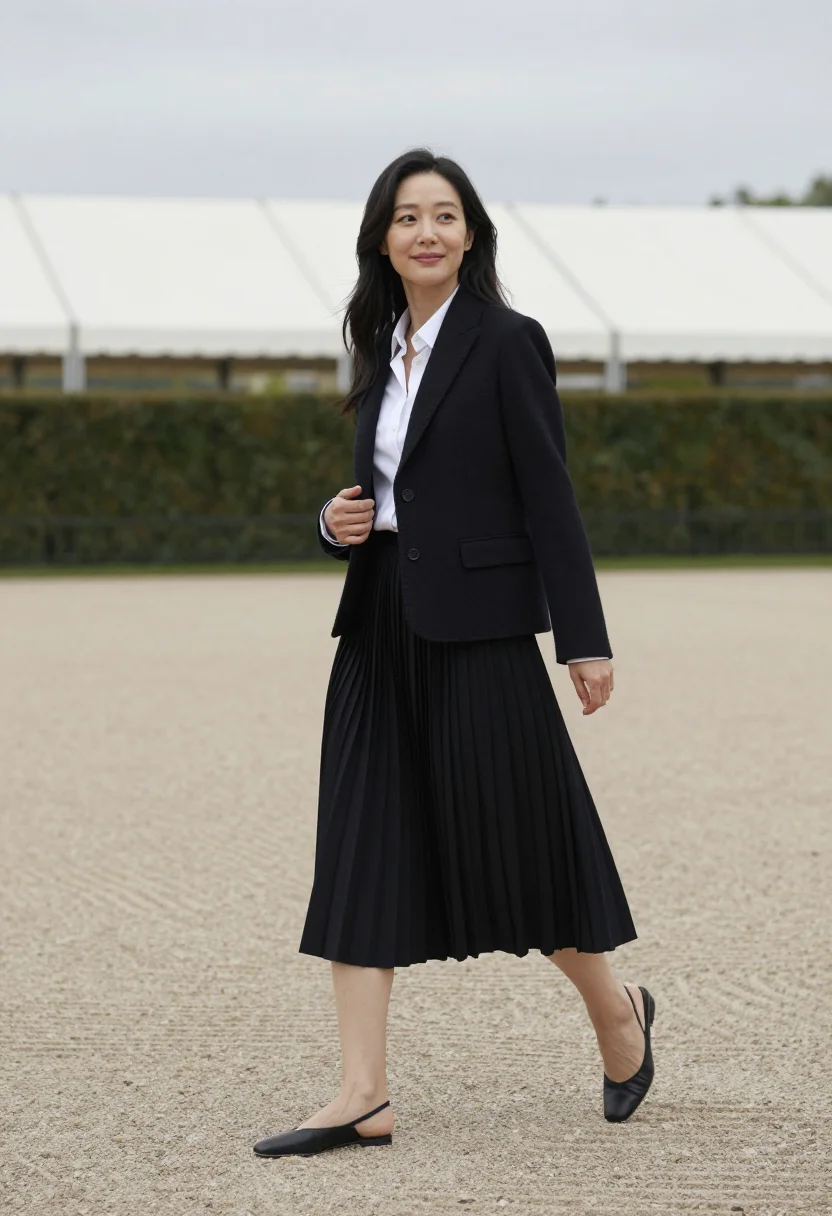 AI jisoo dior sample — portrait of a woman, full-length portrait of a Korean woman