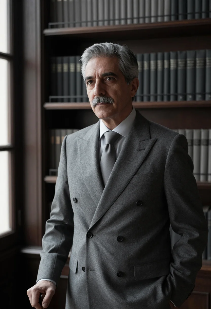AI jorge luis borges buenos aires biblioteca nacional april grey sample — portrait of a man, an Argentine man of Spanish descent in hi