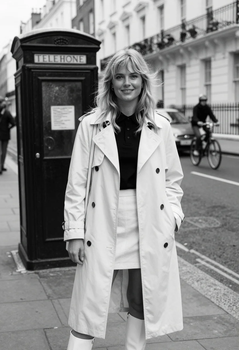 AI julie christie sample — portrait of a woman, three-quarter-length portrait of an Eng