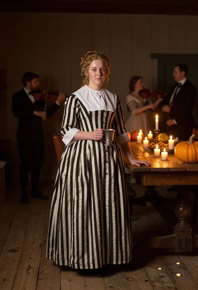 AI katrina van tassel sample — portrait of a woman, full-length portrait of a Dutch-America