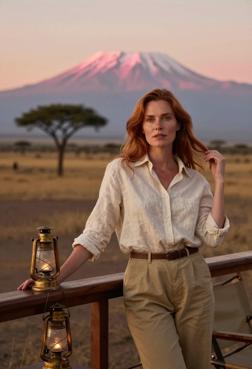 AI kenya sample — half-length portrait of a Western-European woman with fair f