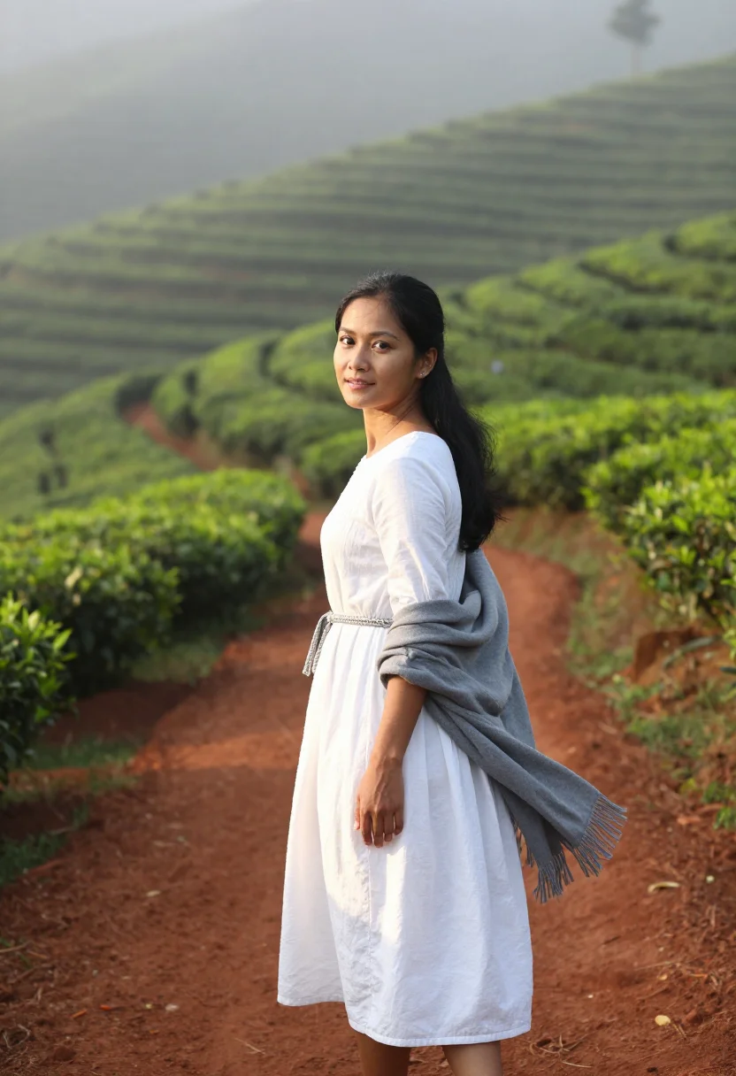 AI kerala sample — portrait of a woman, three-quarter-length portrait of an Eas