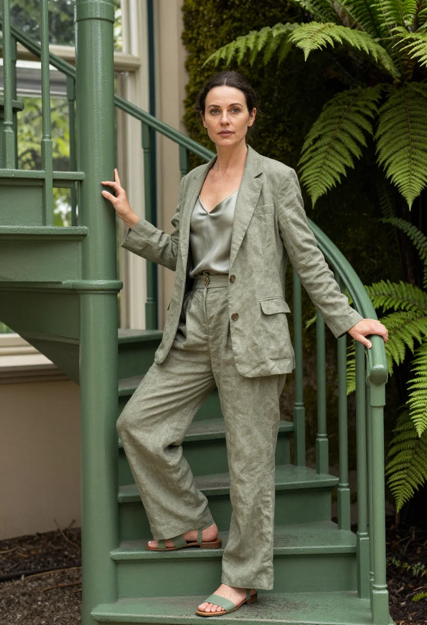 AI kew palm house sample — portrait of a woman, full-length portrait of a Western-Europ