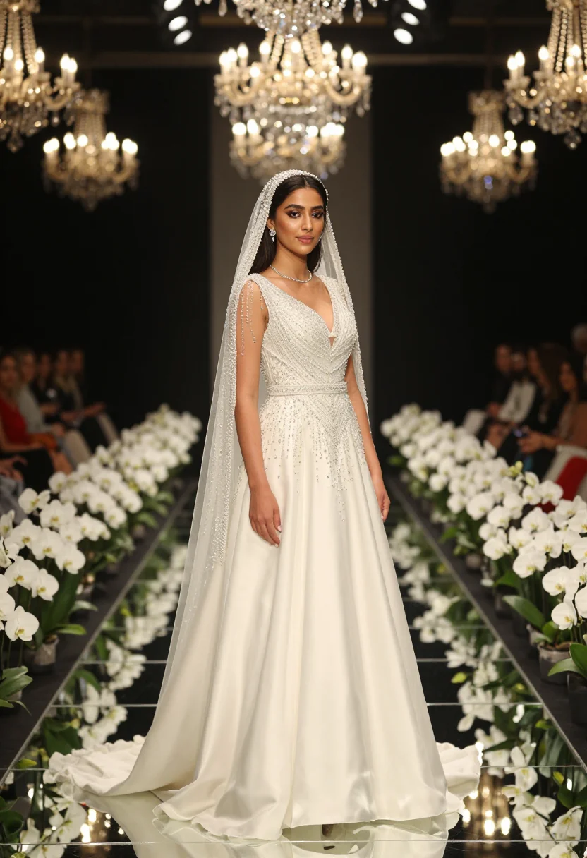 AI khaleeji bride sample — portrait of a woman, full-length portrait of a young Gulf Ar