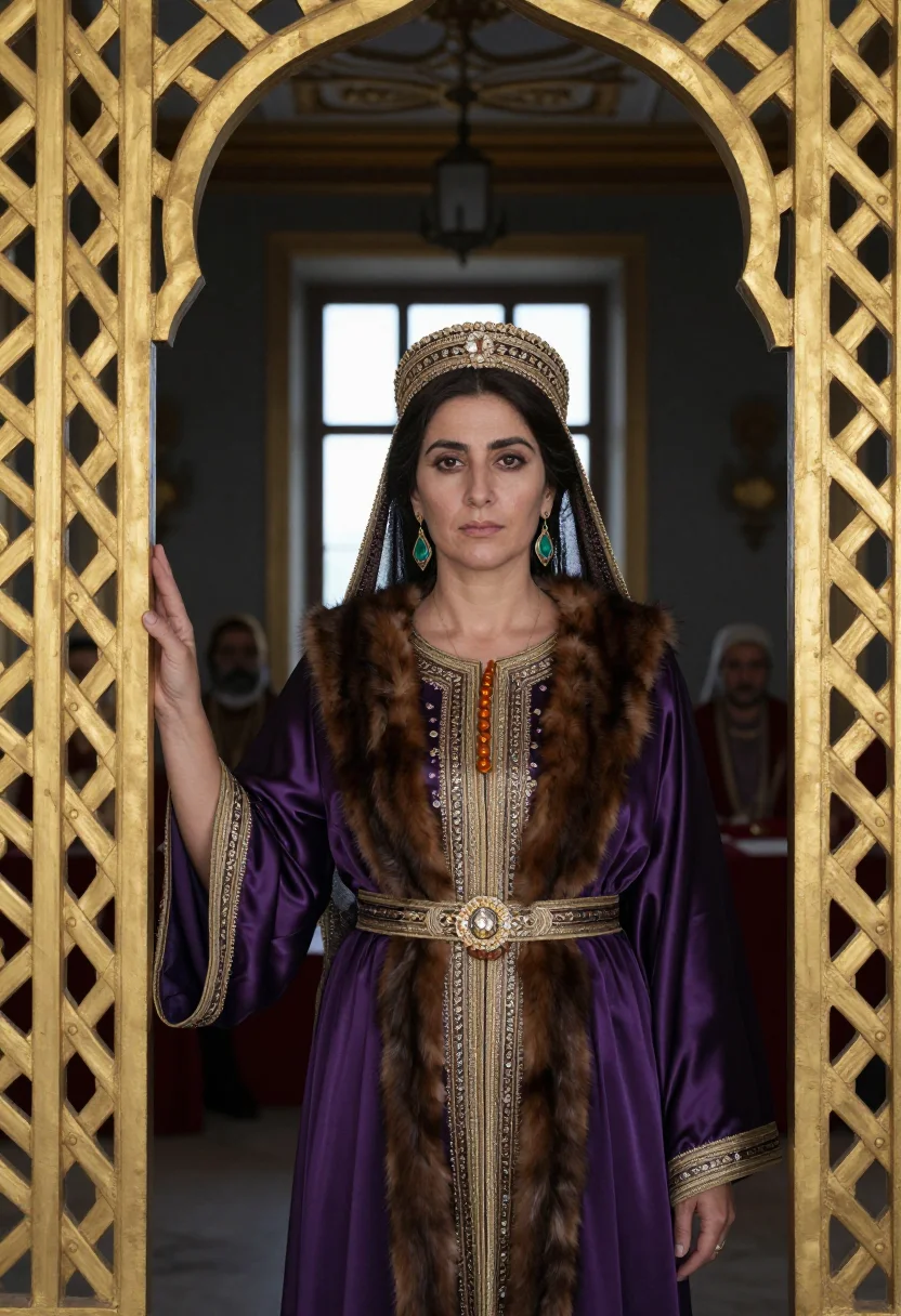 AI kosem sultan sample — portrait of a woman, half-length portrait of a Greek woman i