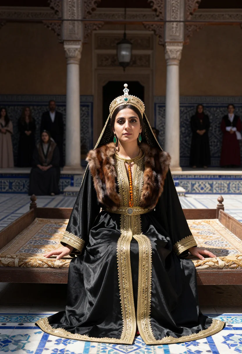 AI kosem sultan sample — portrait of a woman, full-length portrait of a Greek woman i