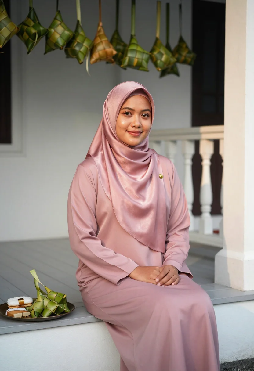 Example portrait from the AI Kuala Lumpur Raya — Free Preview, Train Once