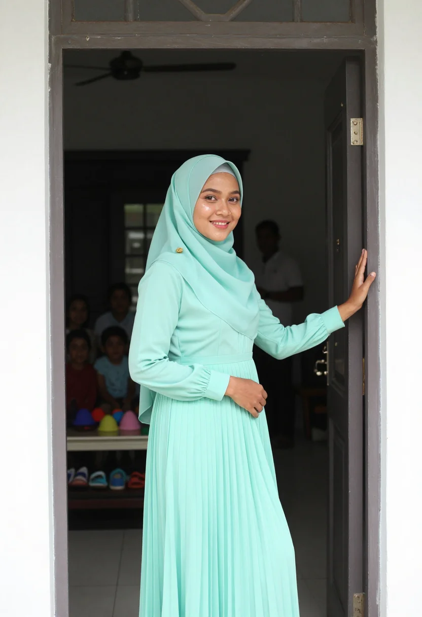 AI kuala lumpur raya sample — portrait of a woman, three-quarter-length portrait of a Mala