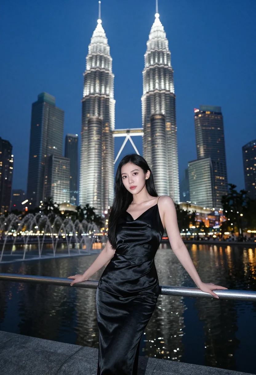 AI kuala lumpur sample — portrait of a woman, three-quarter-length portrait of a Chin