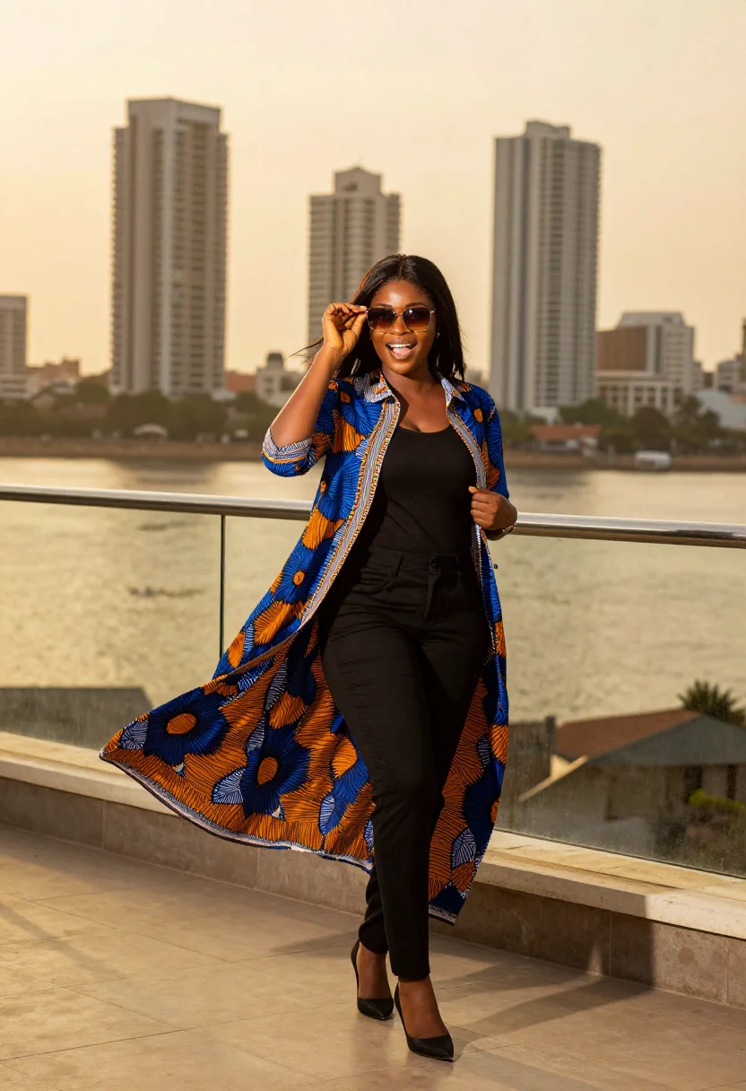 AI lagos creative sample — portrait of a creative director, full-length portrait of a N
