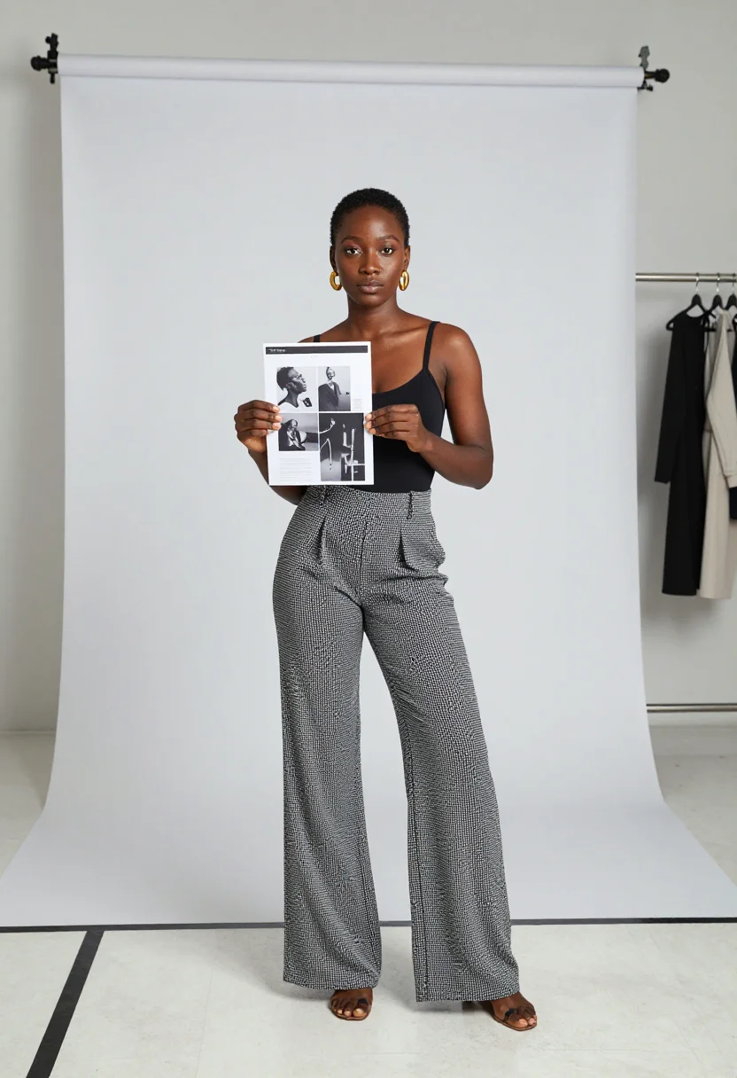 AI lagos creative sample — portrait of a creative director, waist-up portrait of a Nige