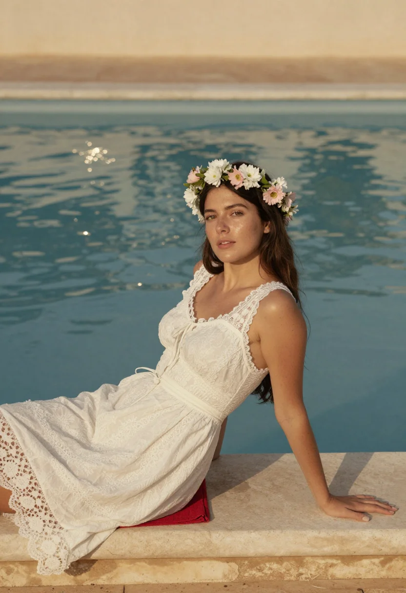 AI lana del rey born to die sample — portrait of a woman, reclining three-quarter-length portrait