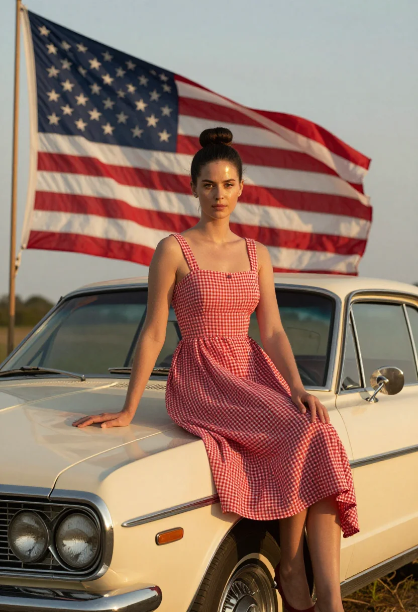 AI lana del rey born to die sample — portrait of a woman, full-length portrait of a Western-Europ