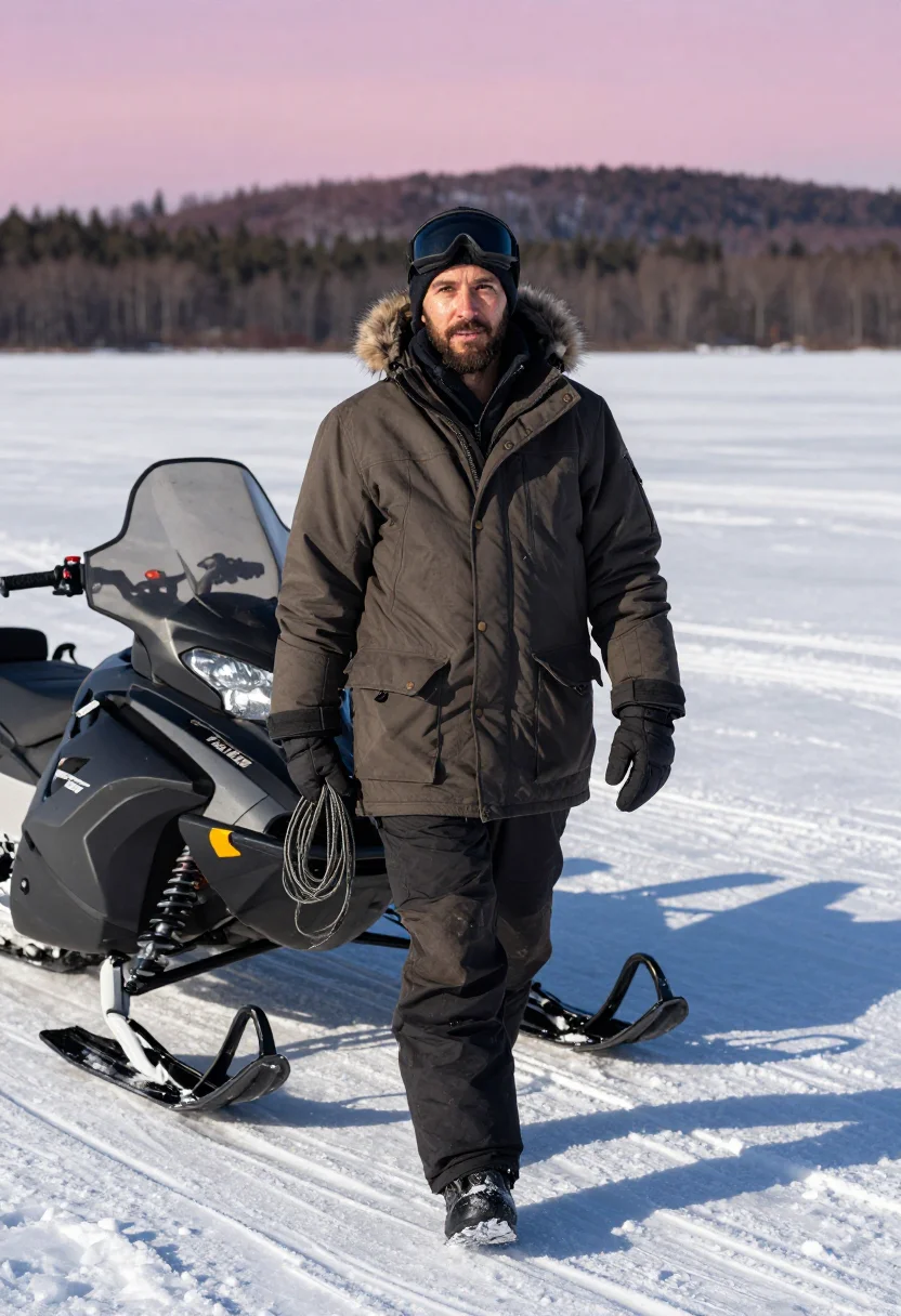 AI lapland husky sample — portrait of a man, full-length portrait of a Norwegian man w