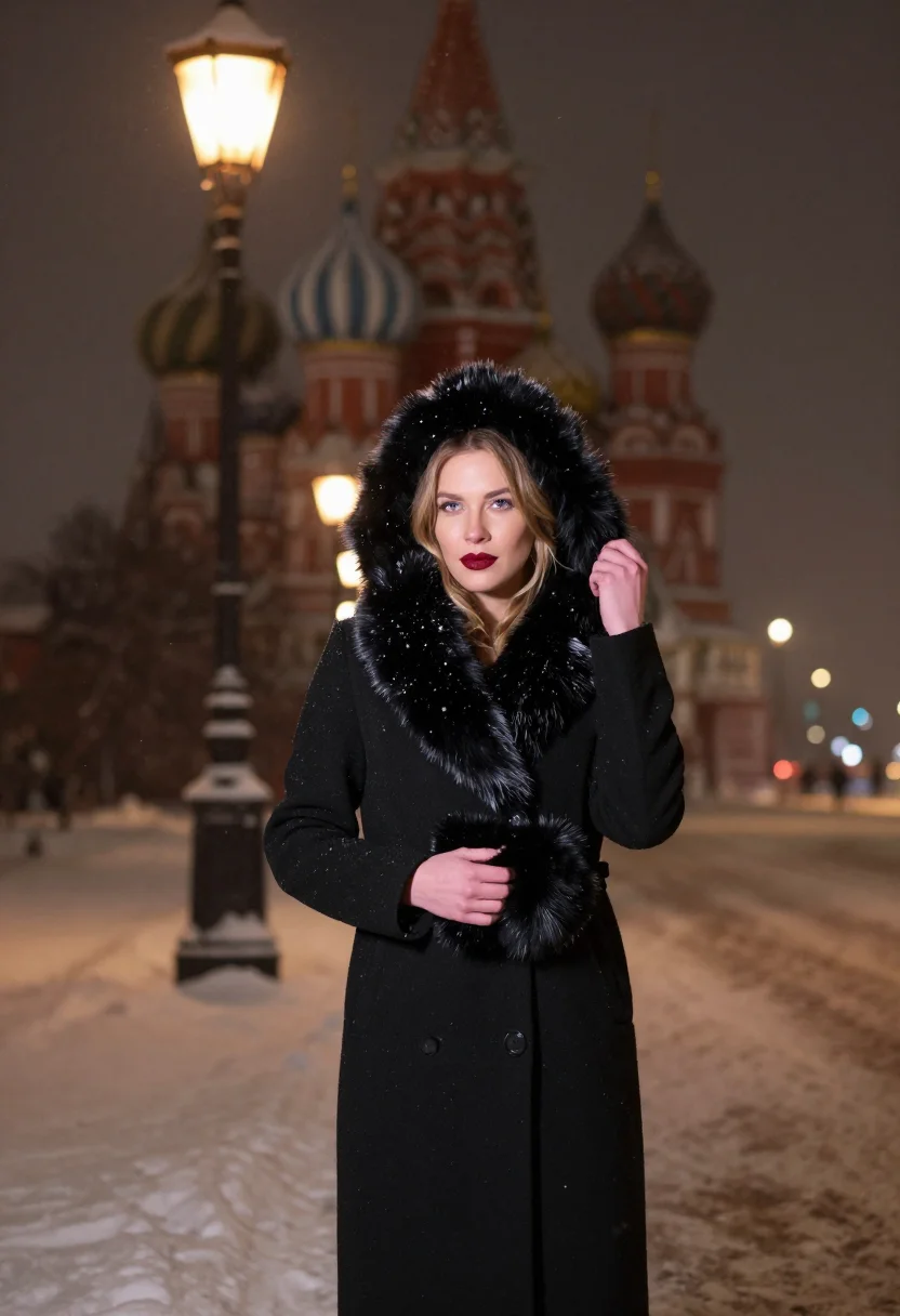 AI lara zhivago sample — portrait of a woman, three-quarter-length portrait of a woma