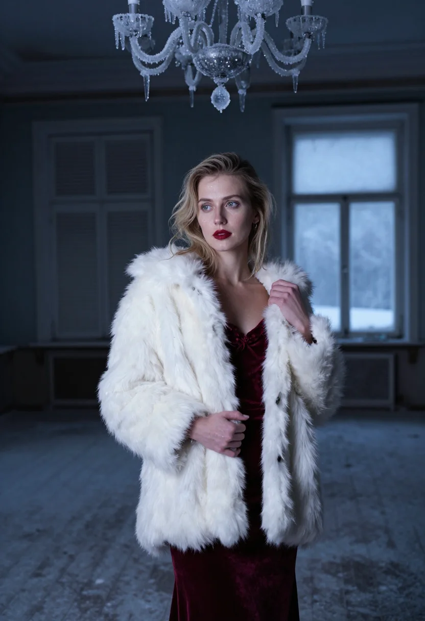 AI lara zhivago sample — portrait of a woman, half-length portrait of a woman of West