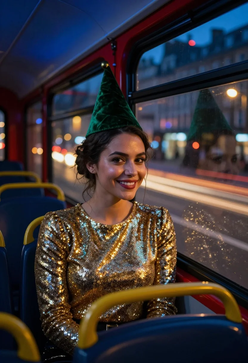 AI last christmas covent garden sample — portrait of a woman, tight chest-up portrait of a Western-Eu