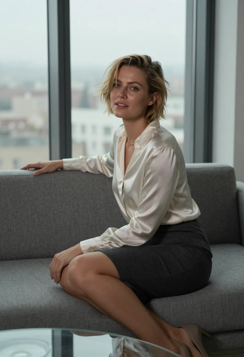 AI lauren hutton sample — portrait of a woman, half-length portrait of a Western-Europ