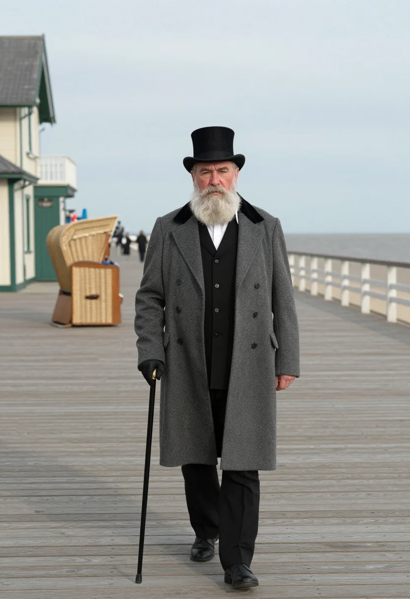 AI leopold ii laeken sample — portrait of a man, wide full-length portrait of a Northern-E