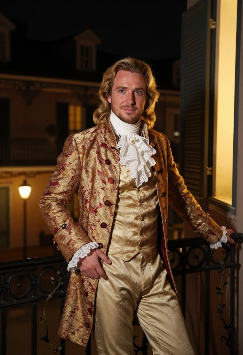 Example portrait from the AI Lestat — Free Preview, Train Once