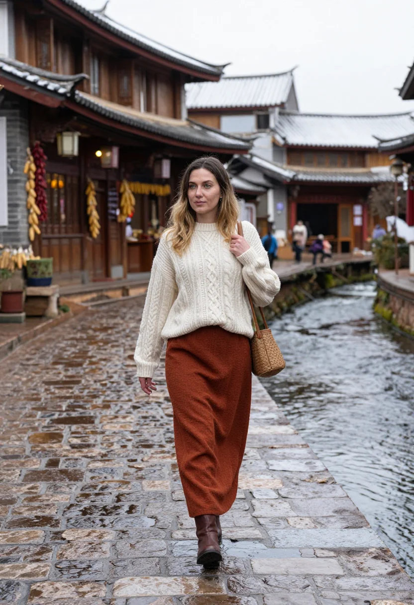 Example portrait from the AI Lijiang — Free Preview, Train Once
