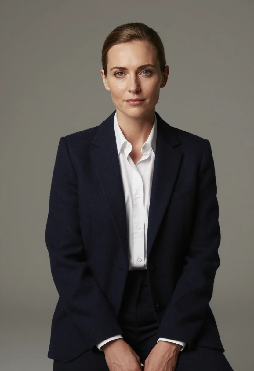 AI LinkedIn headshot — Editorial, look2-take2