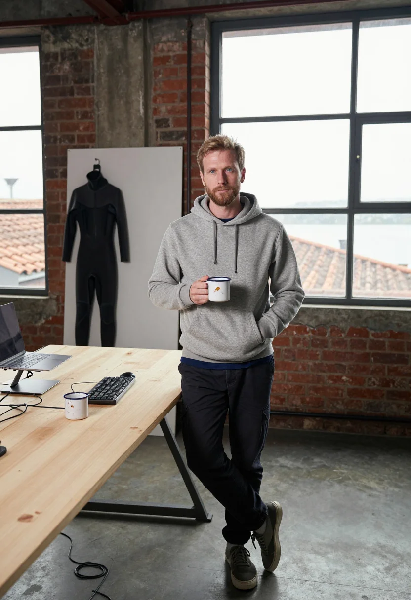 AI lisbon atlantic sample — portrait of a man, full-length portrait of a Northern-Europe