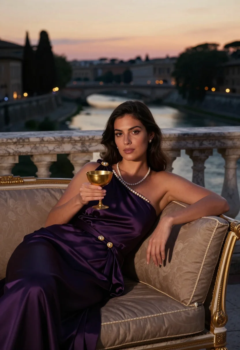 AI livia sample — portrait of a woman, half-length portrait of a Mediterranean