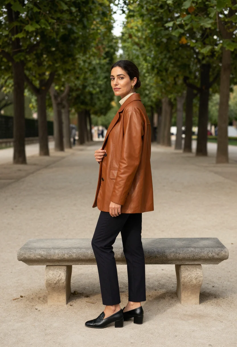 AI loewe sample — portrait of a woman, full-length portrait of a Spanish woman