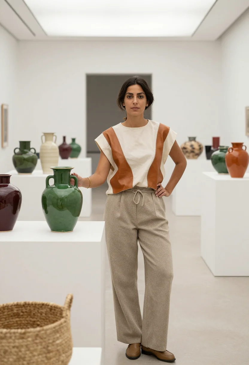 AI loewe sample — portrait of a woman, half-length portrait of a Spanish woman