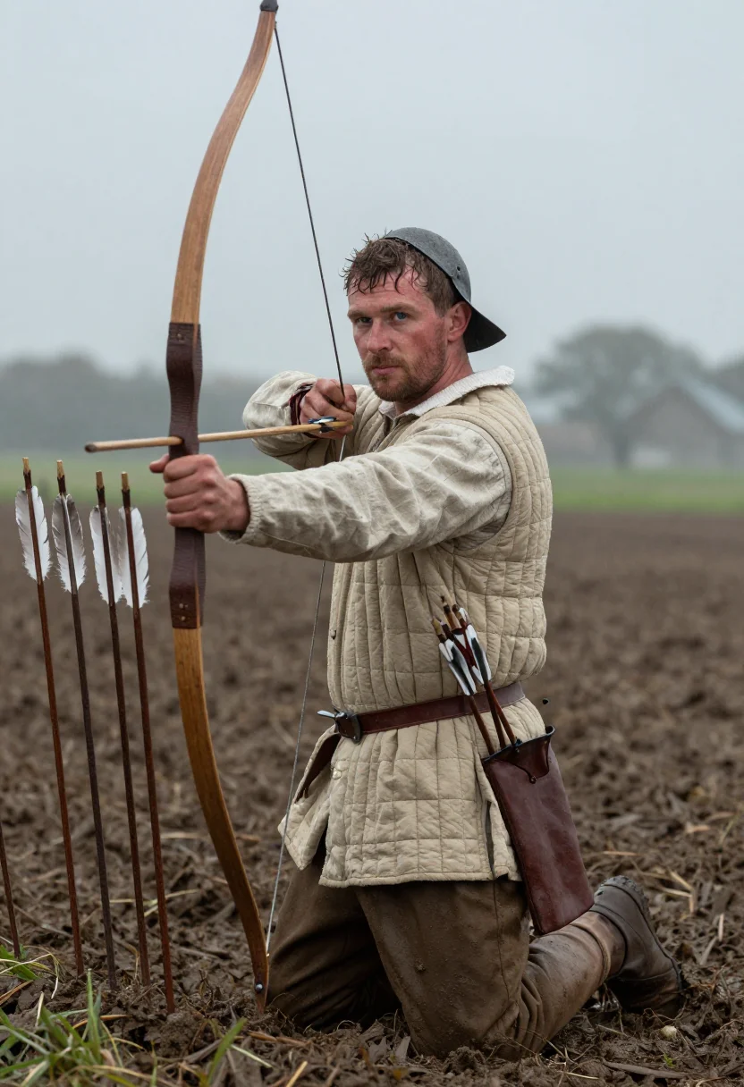 Example portrait from the AI Longbowman — Free Preview, Train Once