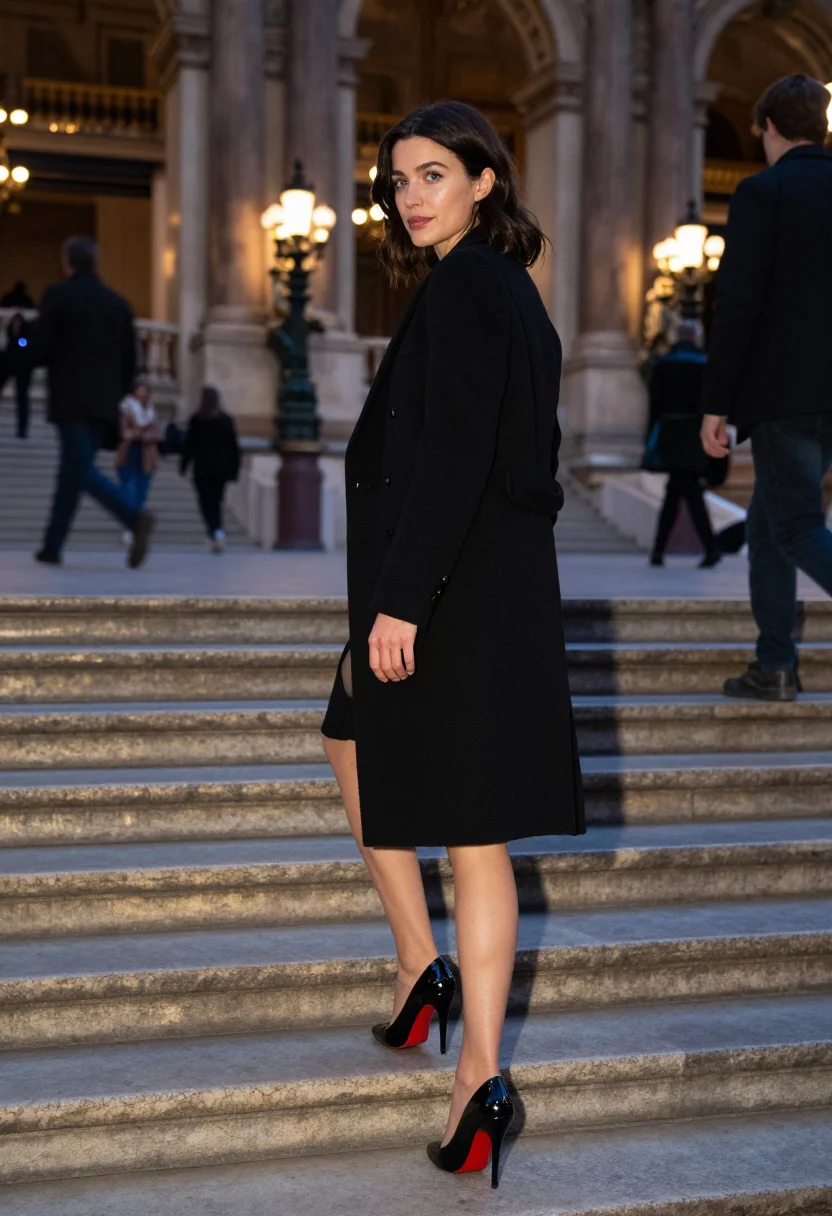 Example portrait from the AI Louboutin Rouge — Free Preview, Train Once