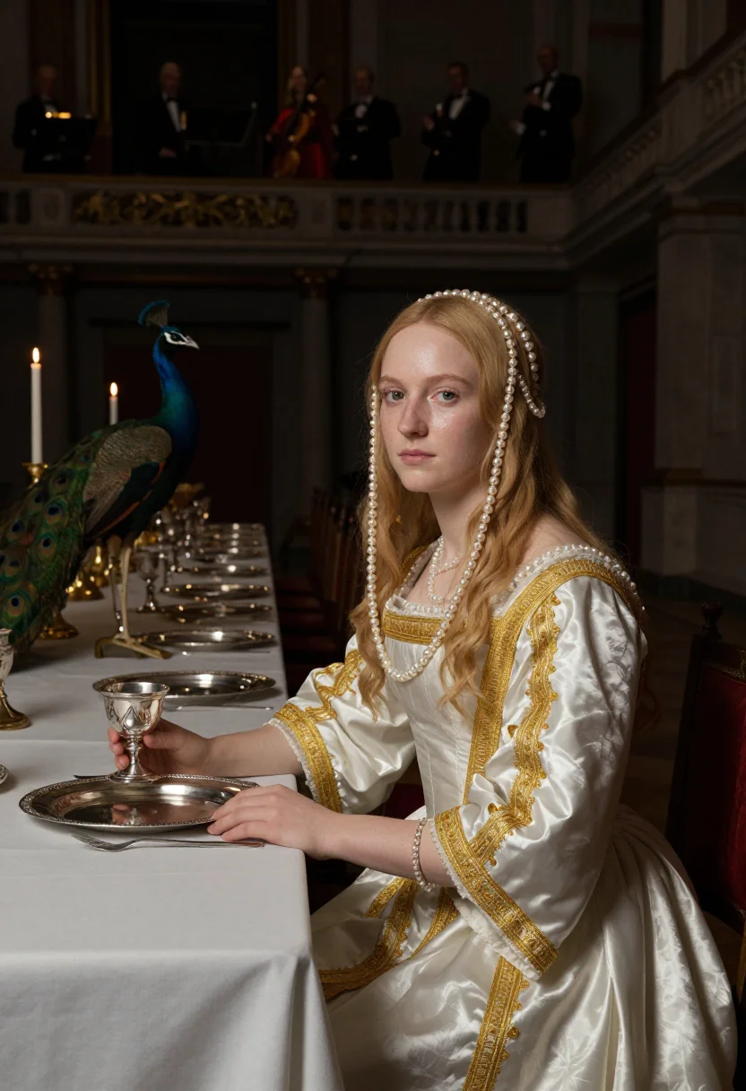 AI lucrezia borgia sample — portrait of a woman, half-length portrait of a Western-Europ