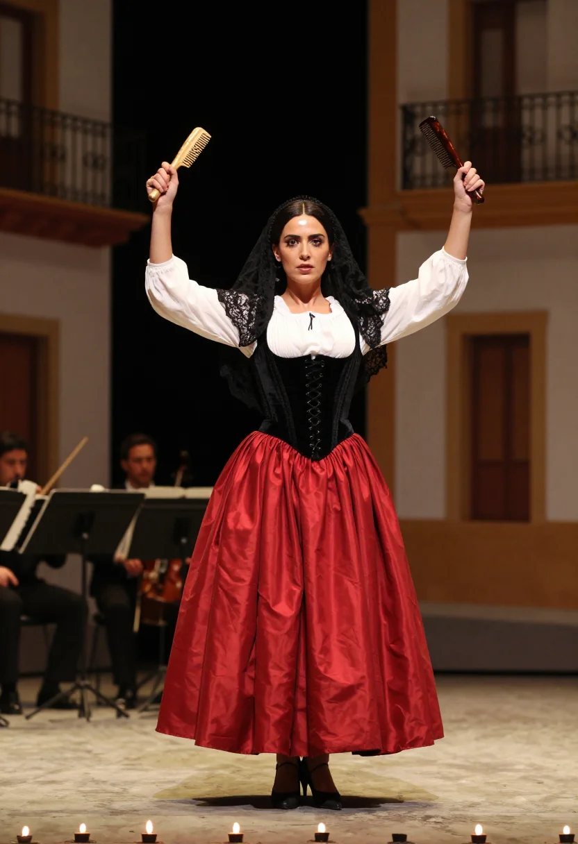 AI ludwig i lola montez sample — portrait of a woman, full-length portrait of a Southern-Euro