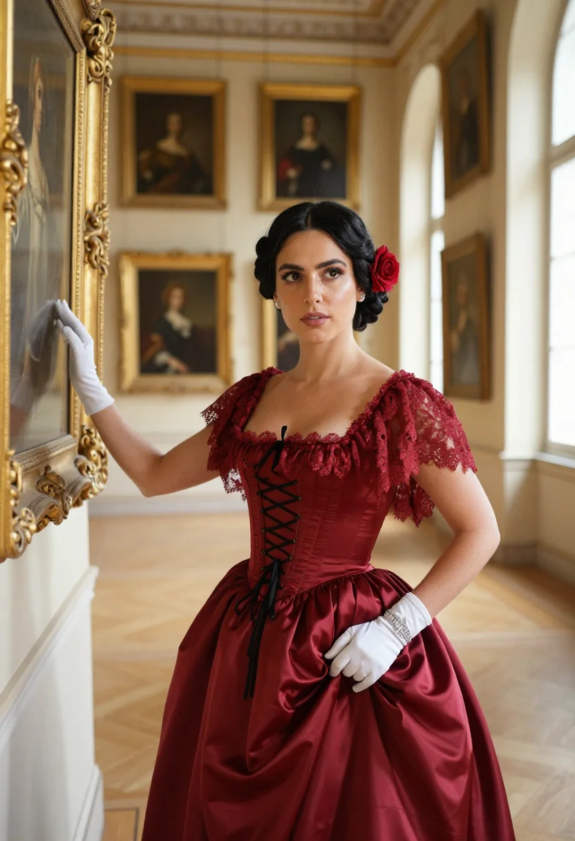 Example portrait from the AI Ludwig I Lola Montez — Free Preview, Train Once