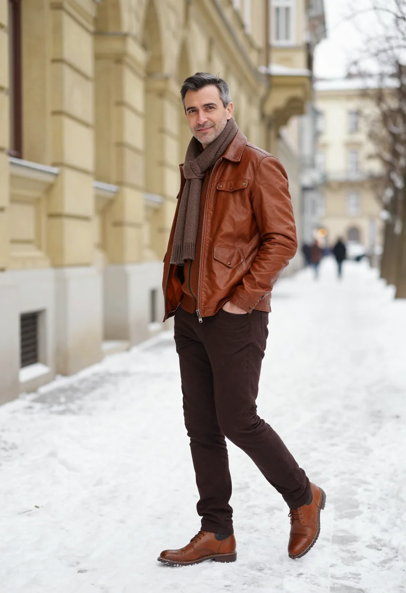 AI ludwig reiter vienna cognac sample — portrait of a man, framed full-length from the head to the l