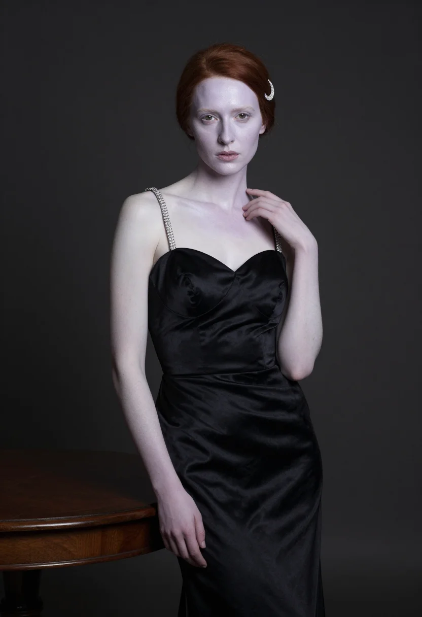 AI madame x sample — portrait of a woman, close half-length portrait of a Western